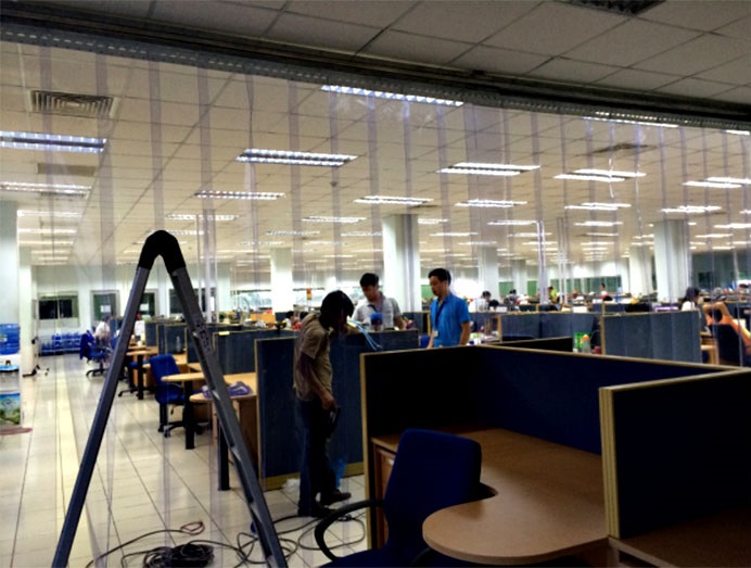 Những mẫu rèm pvc ngăn lạnh được ưa chuộng nhất hiện nay7